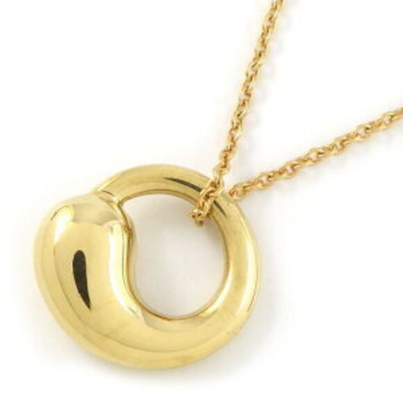 Tiffany Handbags - Tiffany Co Necklace Eternal Circle Yellow Gold